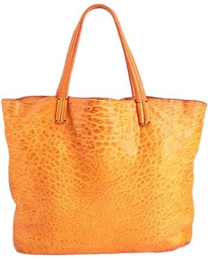 Numero 10 Borsa A Mano - Arancione