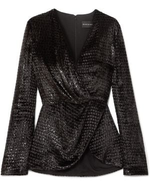 Brandon Maxwell Top - Schwarz