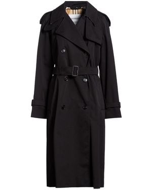 Burberry Overcoat & Trench Coat Cotton - Black