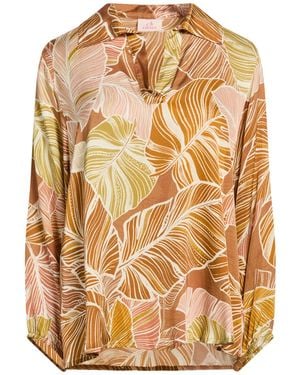 Deha Camel Top Viscose - Metallic