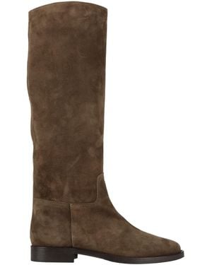 Via Roma 15 Military Boot Leather - Brown