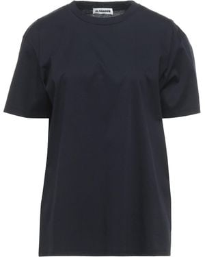Jil Sander Midnight T-Shirt Cotton - Black