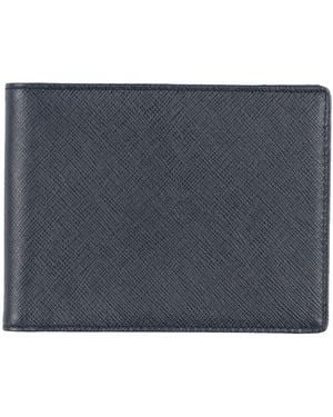Doucal's Wallet Leather - Blue