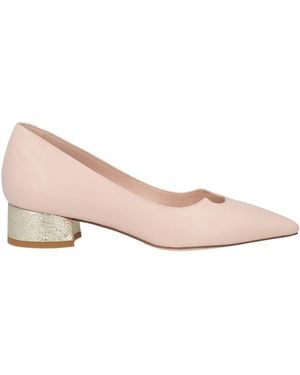 Tiffi Ivory Pumps Leather - Pink