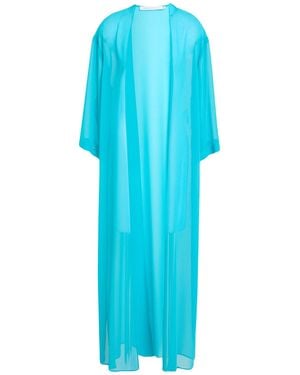 SIMONA CORSELLINI Overcoat & Trench Coat Polyester - Blue