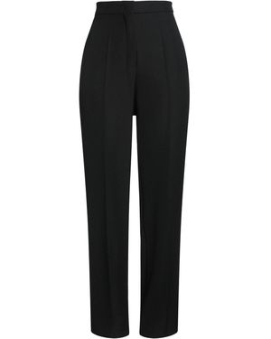 Max Mara Trousers Virgin Wool - Black