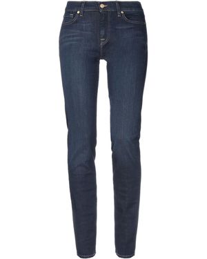 7 For All Mankind Jeanshose - Blau