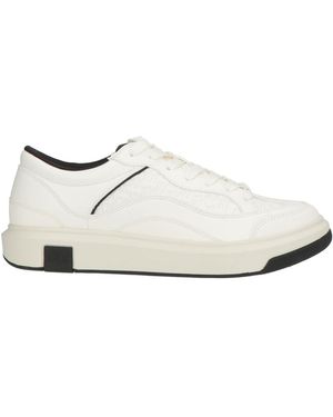 ARMANI EXCHANGE Sneakers Polyester, Polyurethane - White