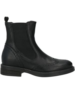 Marco Ferretti Ankle Boots Leather - Black