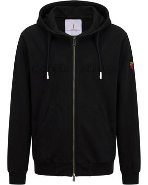 Cooperativa Pescatori Posillipo Sweatshirt Cotton, Elastane - Black
