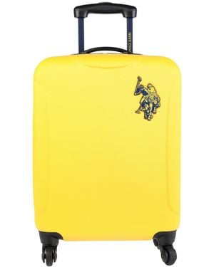 U.S. POLO ASSN. Wheeled luggage - Yellow