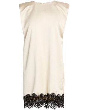 Motel Mini Dress Polyester - Natural