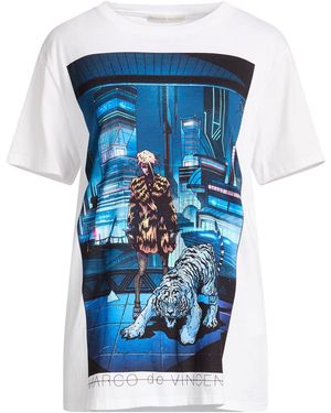 Marco De Vincenzo T-Shirt Cotton - Blue