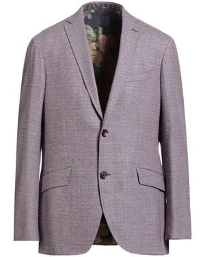 Etro Mauve Blazer Wool - Purple