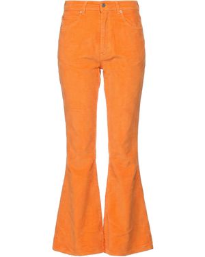 ERL Pants Cotton, Elastane - Orange