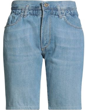 .., merci italia Denim Shorts Cotton - Blue