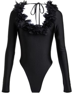 GIUSEPPE DI MORABITO Bodysuit Polyamide, Elastane - Black