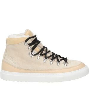 Diemme Sneakers Leather, Shearling - Natural
