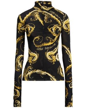 Versace Jeans Couture T-Shirt Viscose, Elastane - Black