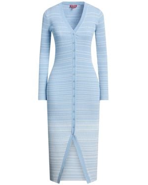 STAUD Midi Dress - Blue