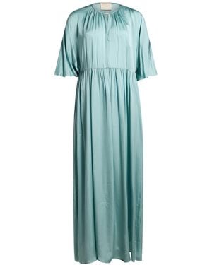 Momoní Maxi Dress Silk - Blue