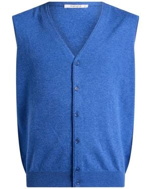 Kangra Azure Cardigan Wool - Blue