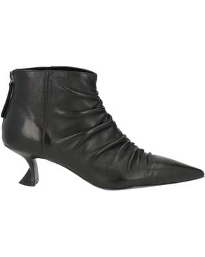 Jeannot Ankle Boots Leather - Black