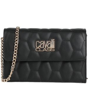 Roberto Cavalli Bolso Con Bandolera - Negro