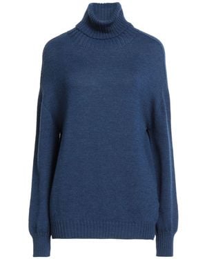 Aragona Turtleneck Merino Wool - Blue