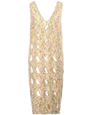 Rus Midi Dress - Metallic