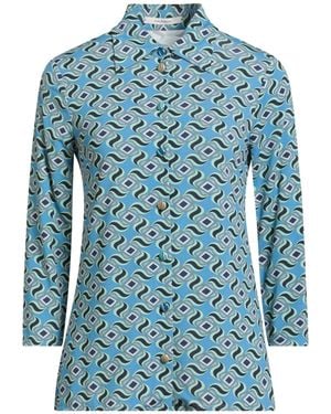 Maliparmi Sky Shirt Viscose, Elastane - Blue