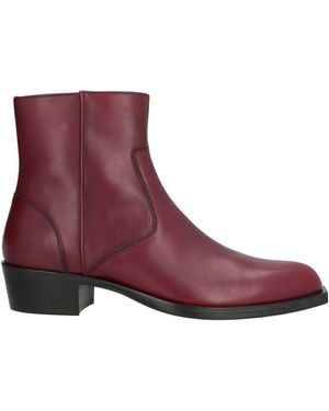 Sergio Rossi Ankle Boots - Purple
