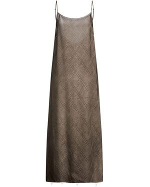 Uma Wang Midi Dress Silk - Natural