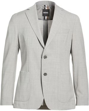 BOSS Blazer Virgin Wool - Gray