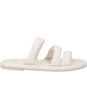 Barracuda Sandals Leather - White