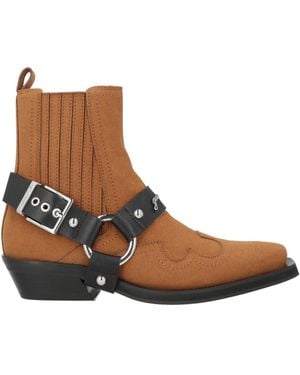 Ganni Ankle Boots - Brown