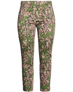Via Masini 80 Pants Cotton, Elastane - Green