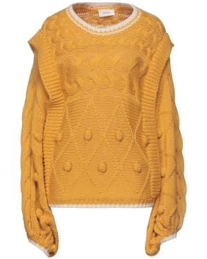 ViCOLO Sweater Wool, Acrylic - Yellow