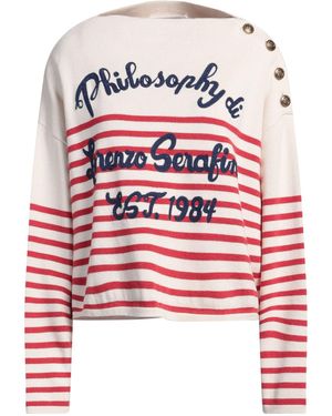 Philosophy Di Lorenzo Serafini Pullover - Rot