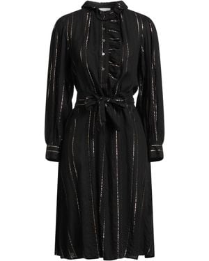 Antik Batik Midi Dress Viscose, Lurex - Black