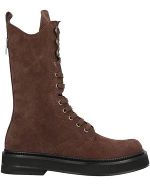 The Attico Ankle Boots Leather - Brown