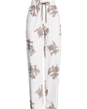 Please Pants Cotton, Polyester - White