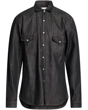 Costumein Denim Shirt Cotton, Lyocell, Modal - Black