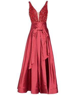 MISCHALIS ATELIER Maxi Dress Polyester - Red