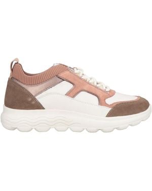 Geox Blush Sneakers Leather, Textile Fibers - Pink
