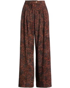 JUSTMINE Trousers Polyester, Polyamide, Elastane - Brown
