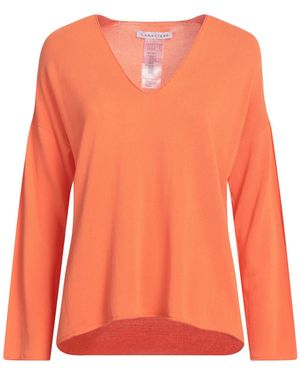 Caractere Sweater Viscose, Polyamide - Orange