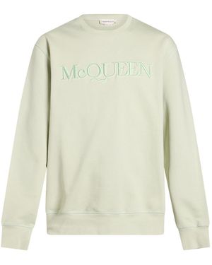 McQueen Sweatshirt Cotton - White