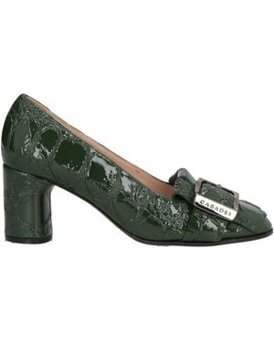 Casadei Loafers Leather - Green