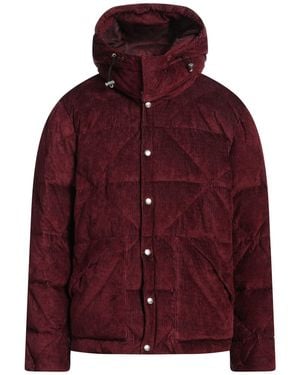 Lardini Burgundy Puffer Viscose, Cotton, Elastane - Red
